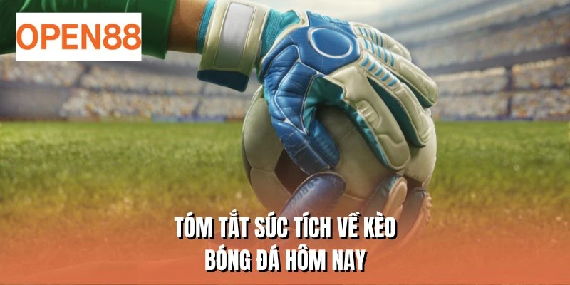 Tóm tắt súc tích về kèo bóng đá hôm nay